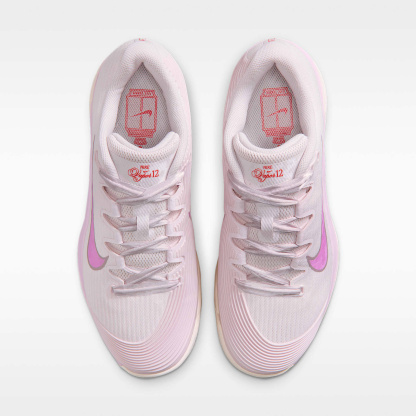 Nike Vapor 12 Tennisschuh für Hartplätze (Damen) – Pearl Pink/Pink Foam/Chalk/Light Magenta
