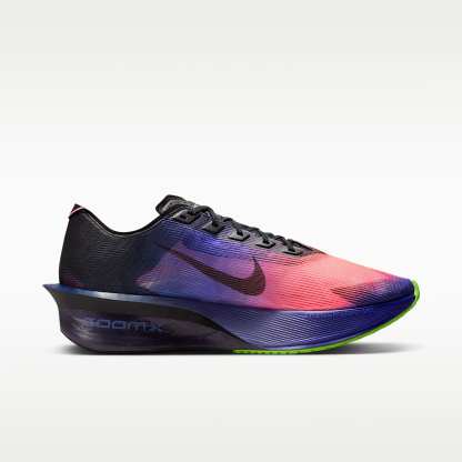 Nike Vaporfly 4 Glam Straßenlaufschuhe für Wettkämpfe (Herren) – Dark Obsidian/Purple Dynasty/Flash Crimson/Schwarz