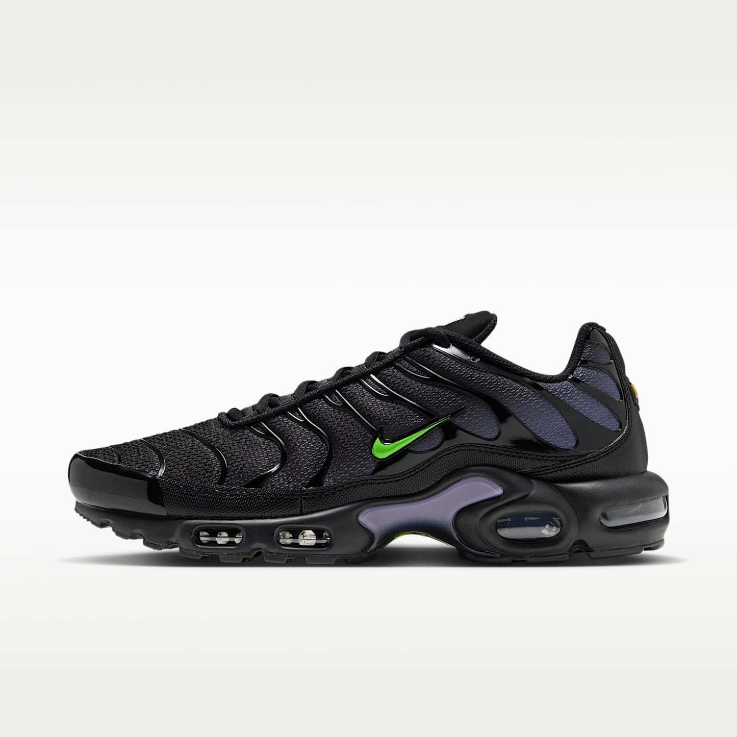 Nike Air Max Plus Schuh (Herren) – Schwarz/Canyon Purple/Electric Green