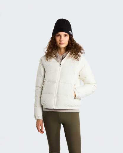 Hydrenalite™ Daunenjacke mit Kapuze Damen – White Dune