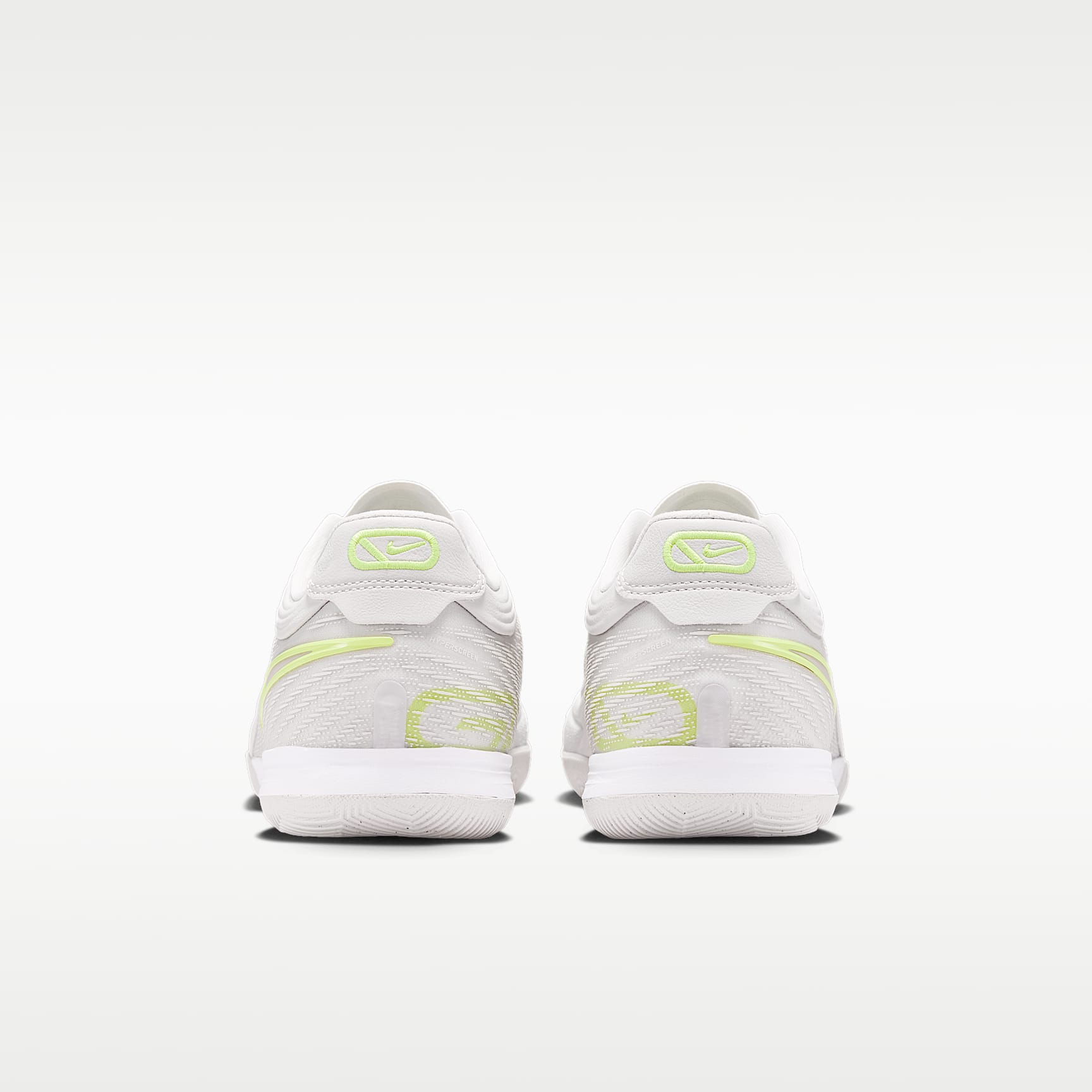 Nike Tiempo Reactgato Low Top Fußballschuh für Hallen- und Hartplätze – Vast Grey/Lemon Venom/Moon Particle