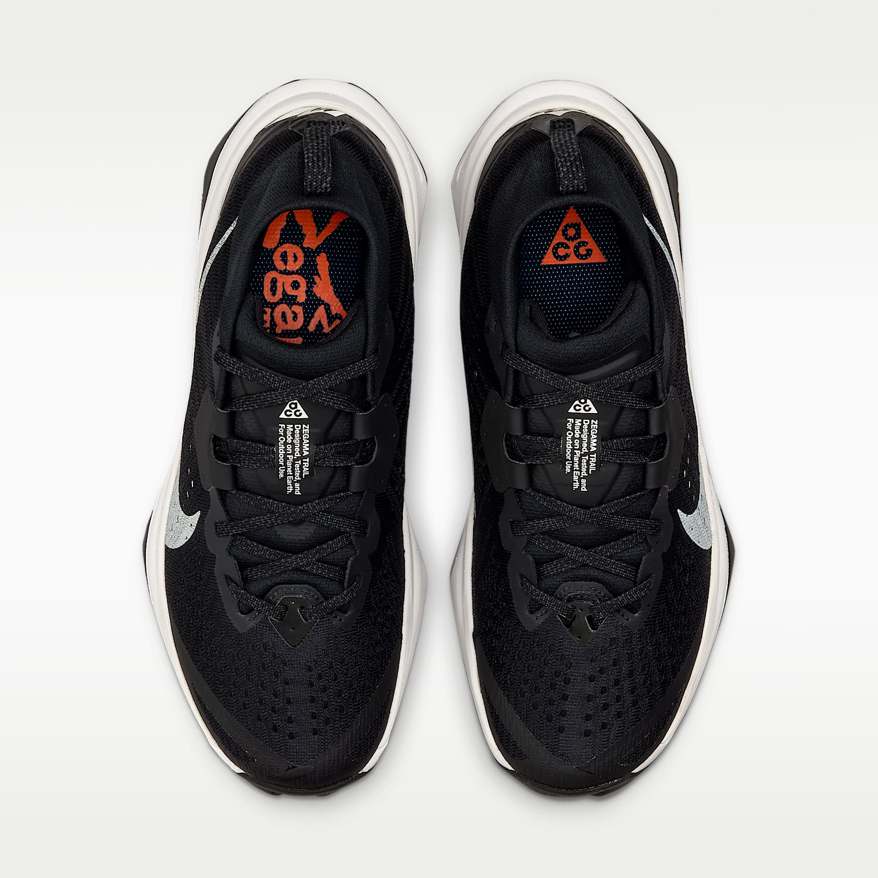 ACG Zegama Trail Traillaufschuh (Damen) – Schwarz/Safety Orange/Anthracite/Summit White