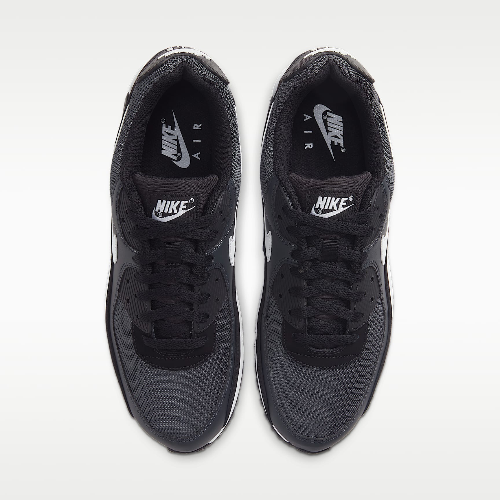 Nike Air Max 90 Herrenschuh – Iron Grey/Dark Smoke Grey/Schwarz/Weiß