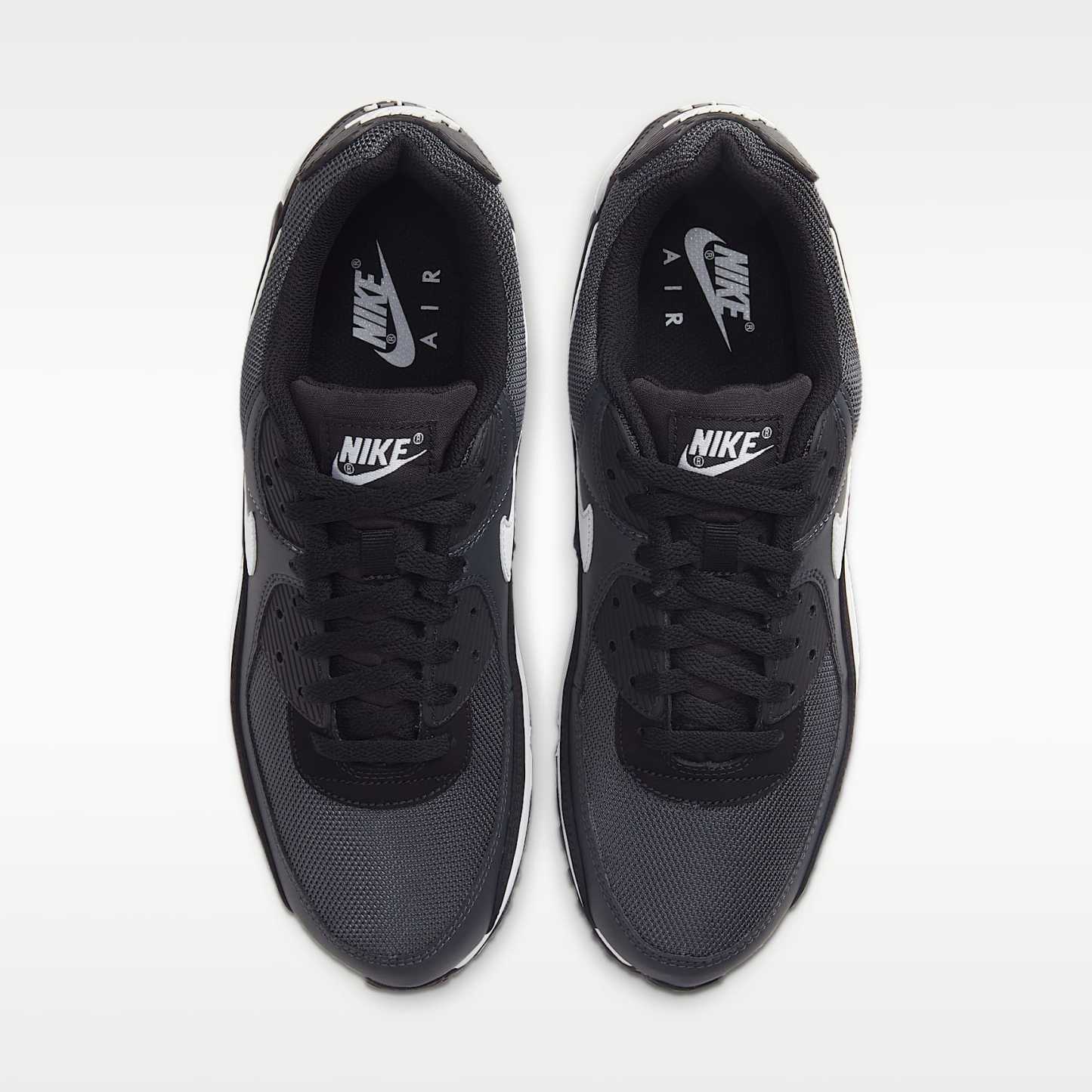 Nike Air Max 90 Herrenschuh – Iron Grey/Dark Smoke Grey/Schwarz/Weiß