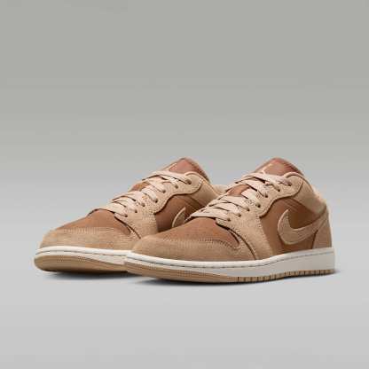 Air Jordan 1 Low Damenschuh – Legend Medium Brown/Chalk/Light British Tan