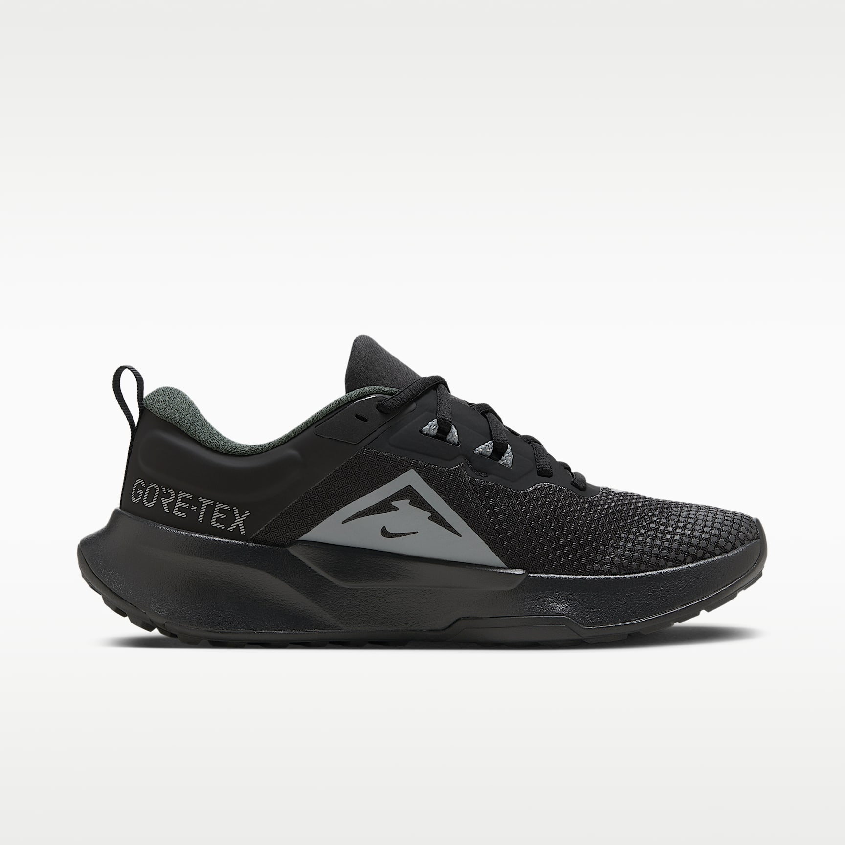Nike Juniper Trail 2 GORE-TEX wasserfester Traillaufschuh (Damen) – Schwarz/Anthracite/Cool Grey