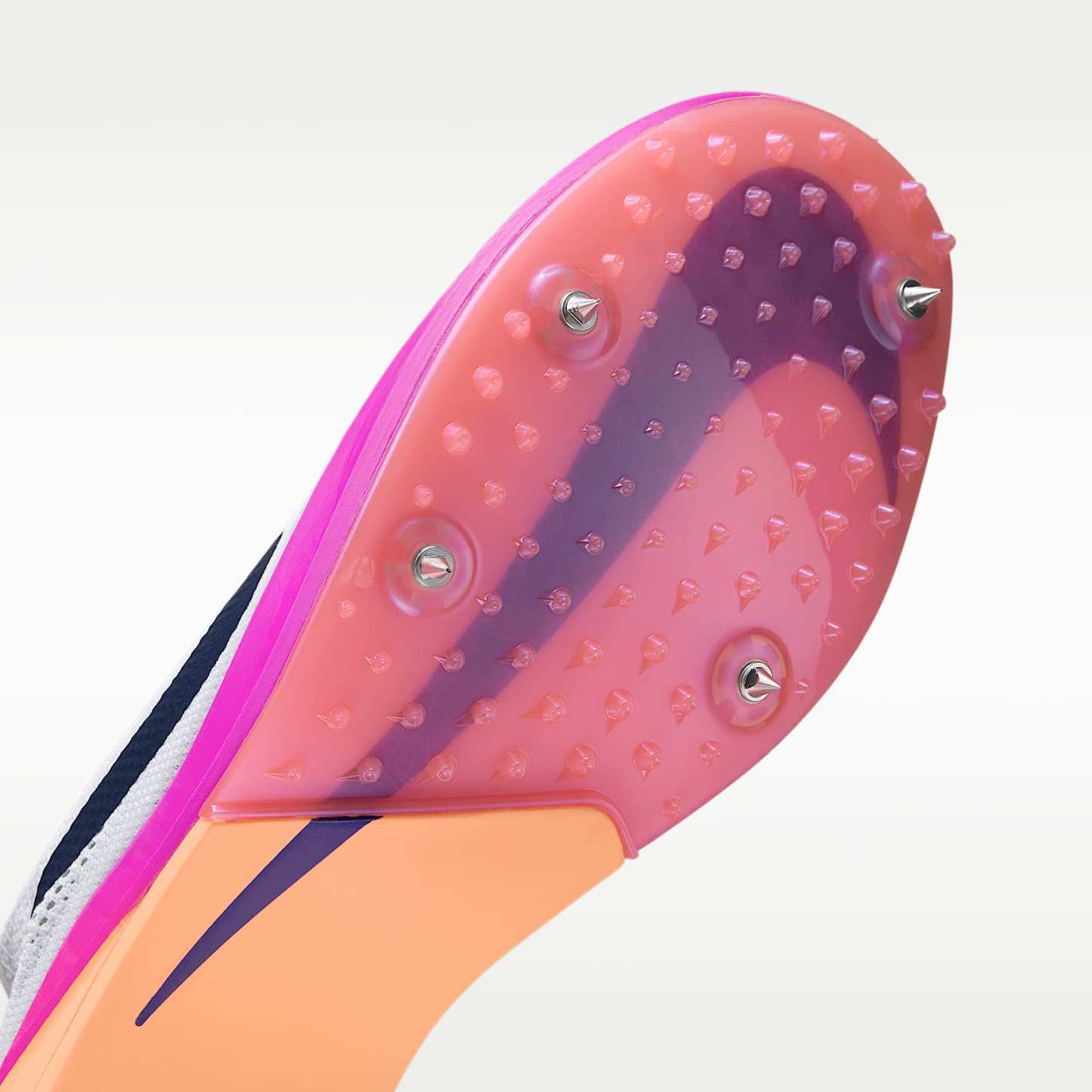 Nike Dragonfly 2 Track & Field Langstrecken-Spikes – Weiß/Hyper Turquoise/Fire Pink/Obsidian