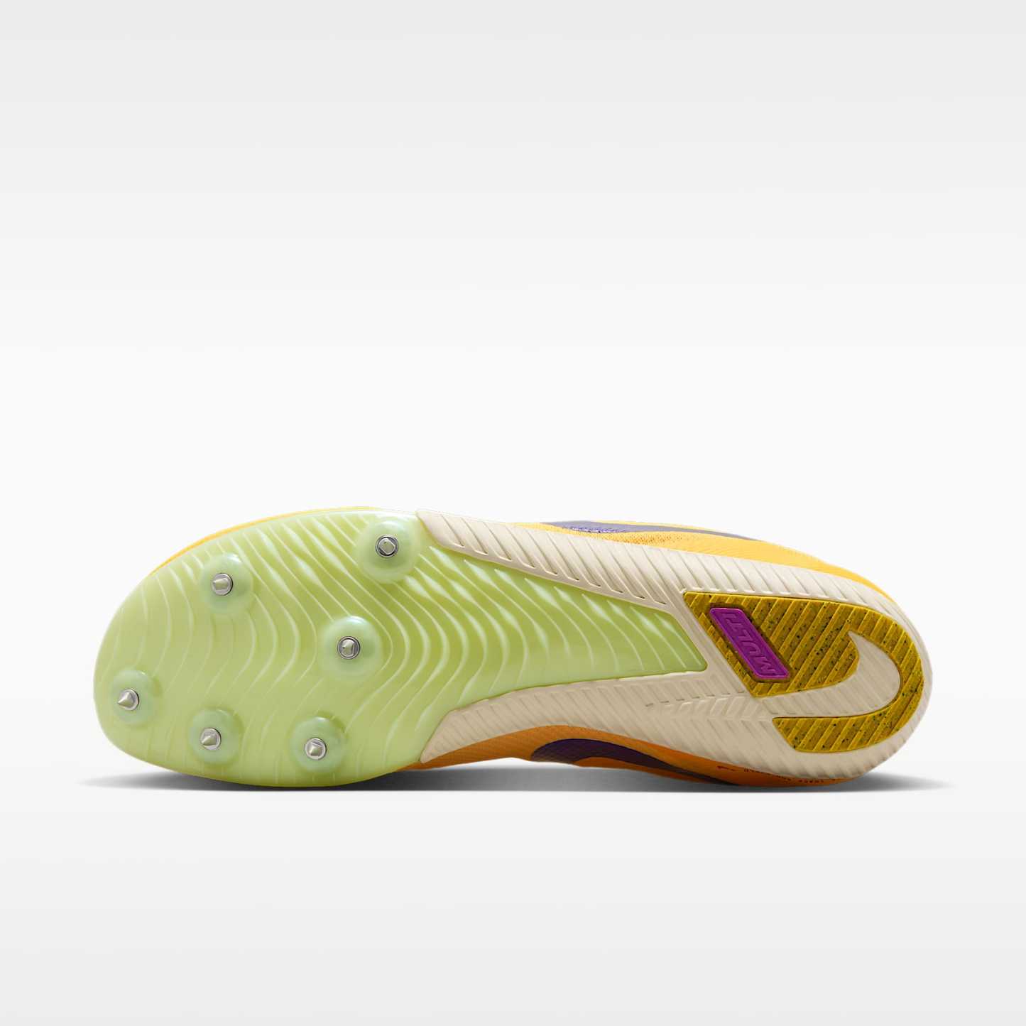 Nike Zoom Rival Multi Multievent-Leichtathletik-Spike – Citron Pulse/Volt Glow/Hyper Violet/Indigo Burst
