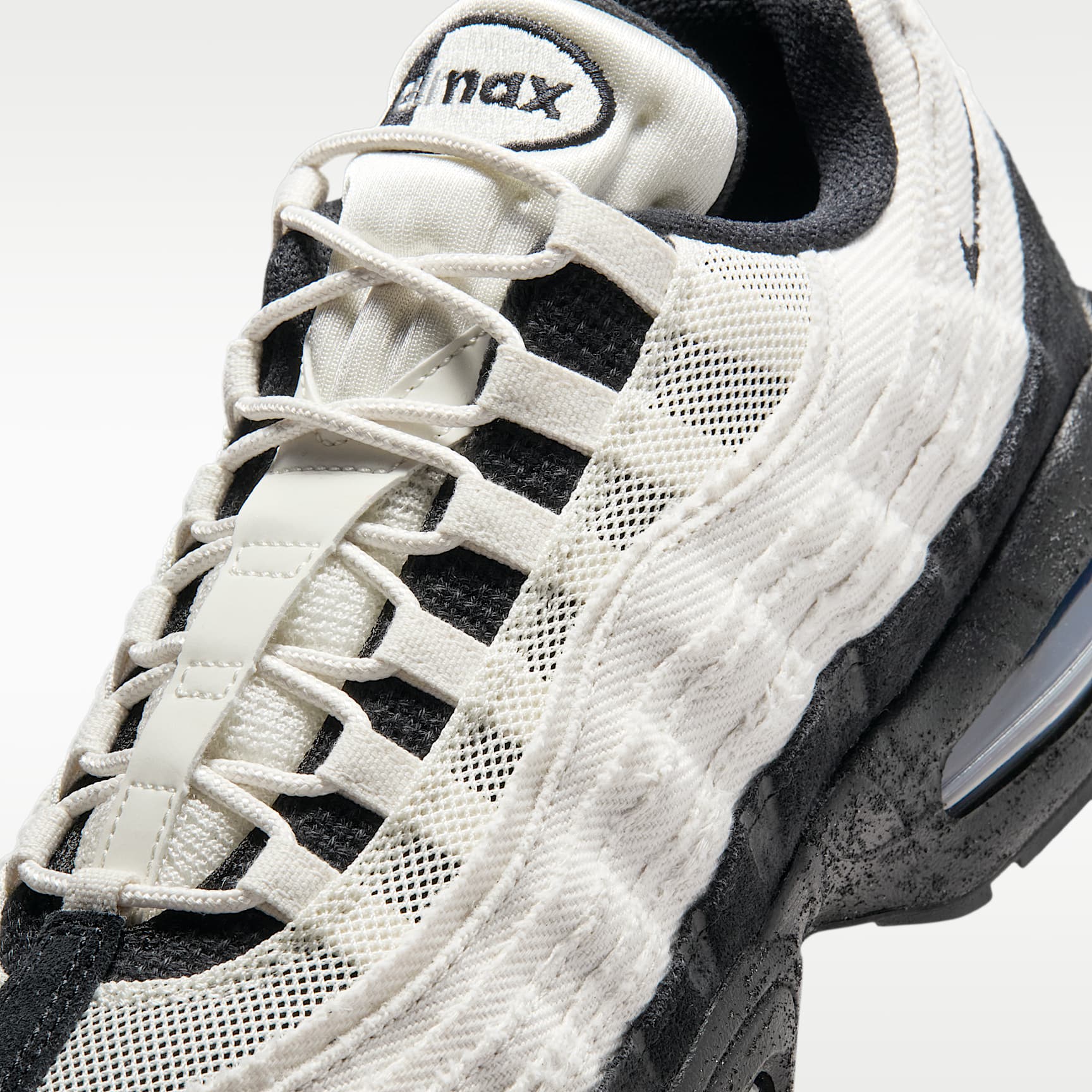 Nike Air Max 95 Big Bubble "Atelier" Schuh (Herren) – Schwarz/Phantom/Light Smoke Grey/Schwarz