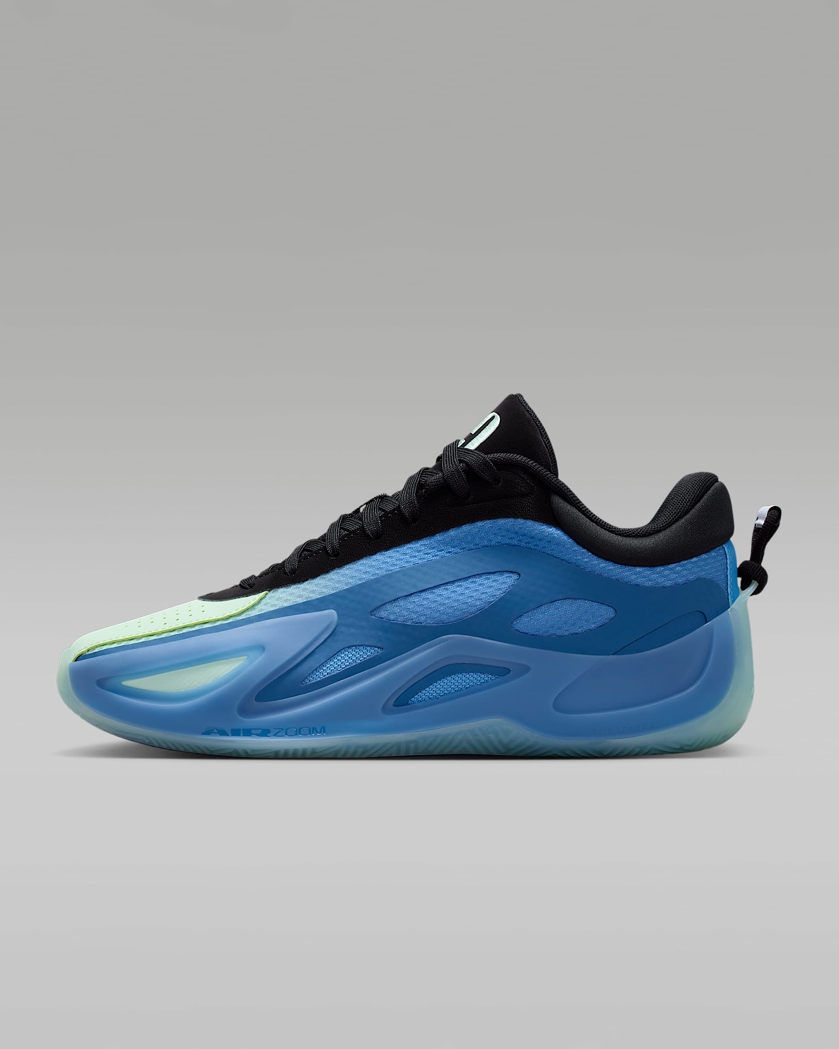 Jordan Heir Series 2 "Queen Phee" Basketballschuh – True Blue/Baltic Blue/Volt Tint/Schwarz