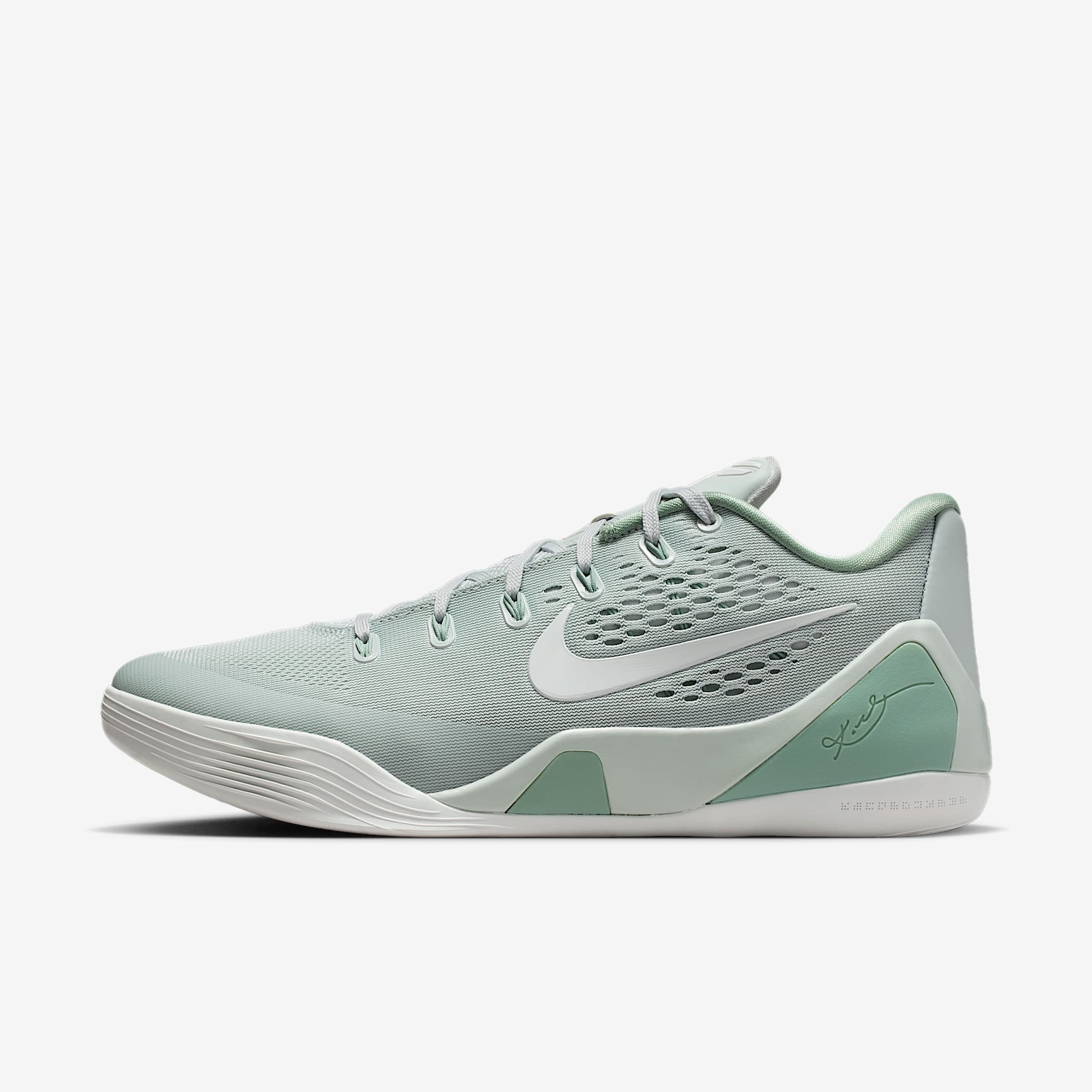Kobe IX Elite Low EM Protro Basketballschuh – Light Silver/Summit White/Steam
