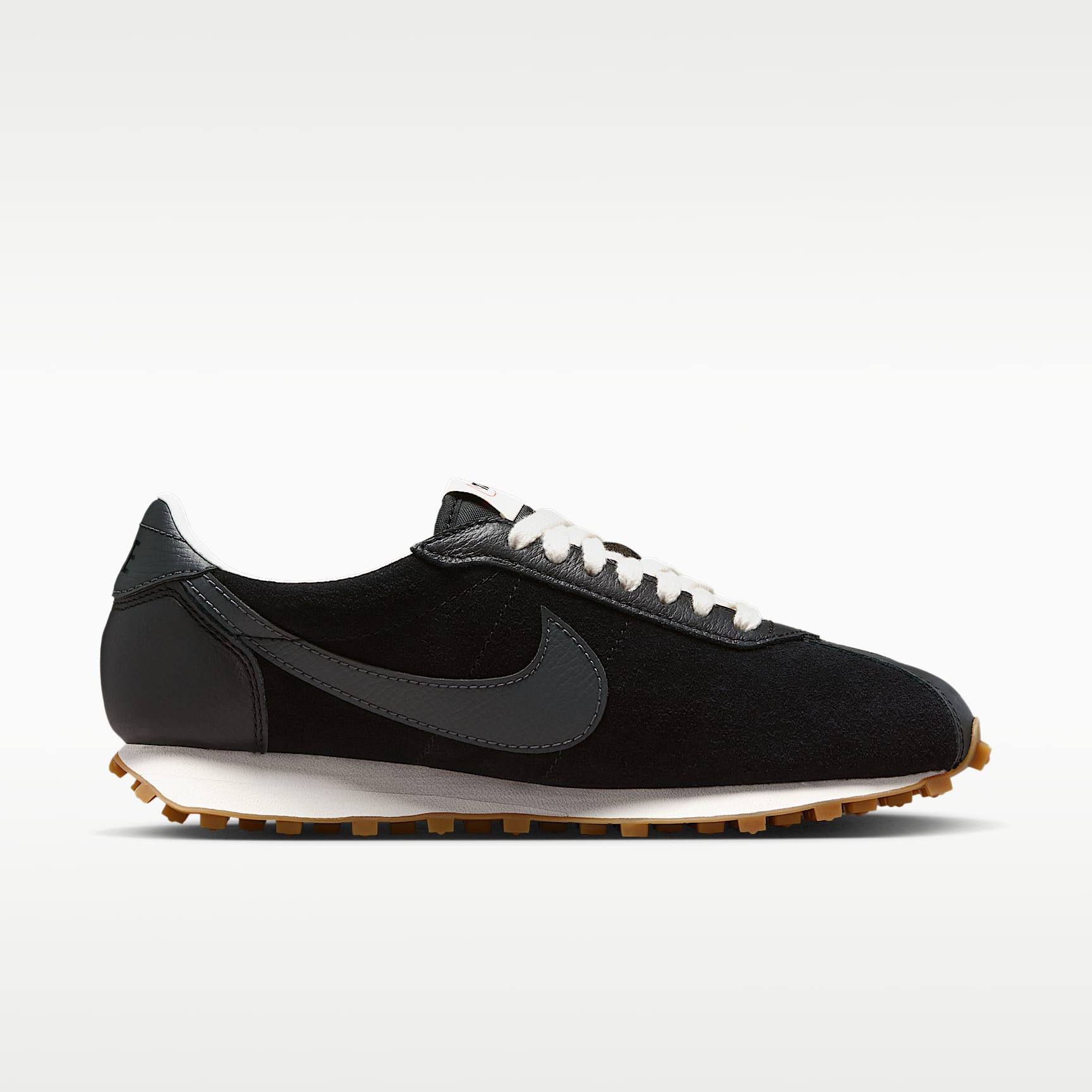 Nike LD-1000 Suede Schuh (Damen) – Schwarz/Sail/Gum Light Brown/Dark Smoke Grey