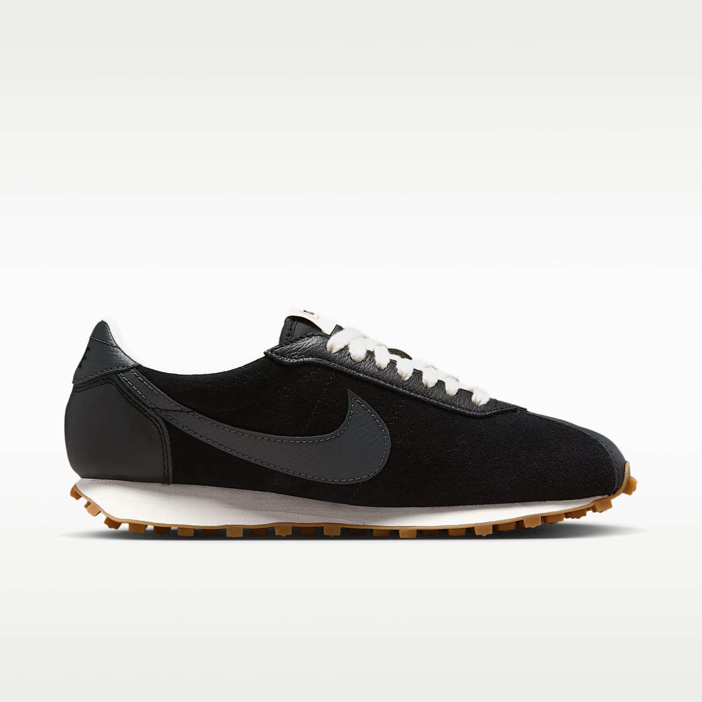 Nike LD-1000 Suede Schuh (Damen) – Schwarz/Sail/Gum Light Brown/Dark Smoke Grey