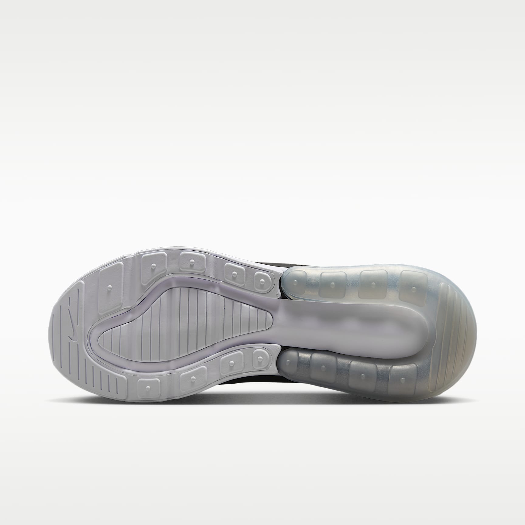 Nike Air Max 270 Damenschuh – Schwarz/Weiß/Metallic Silver
