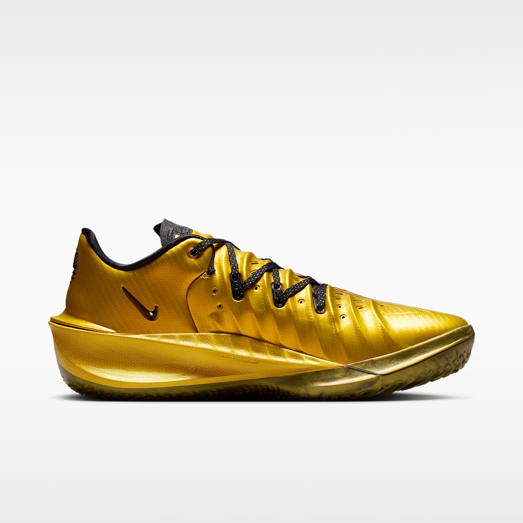 Nike G.T. Cut 4 "Jordan Poole" Basketballschuh – Metallic Gold/Schwarz
