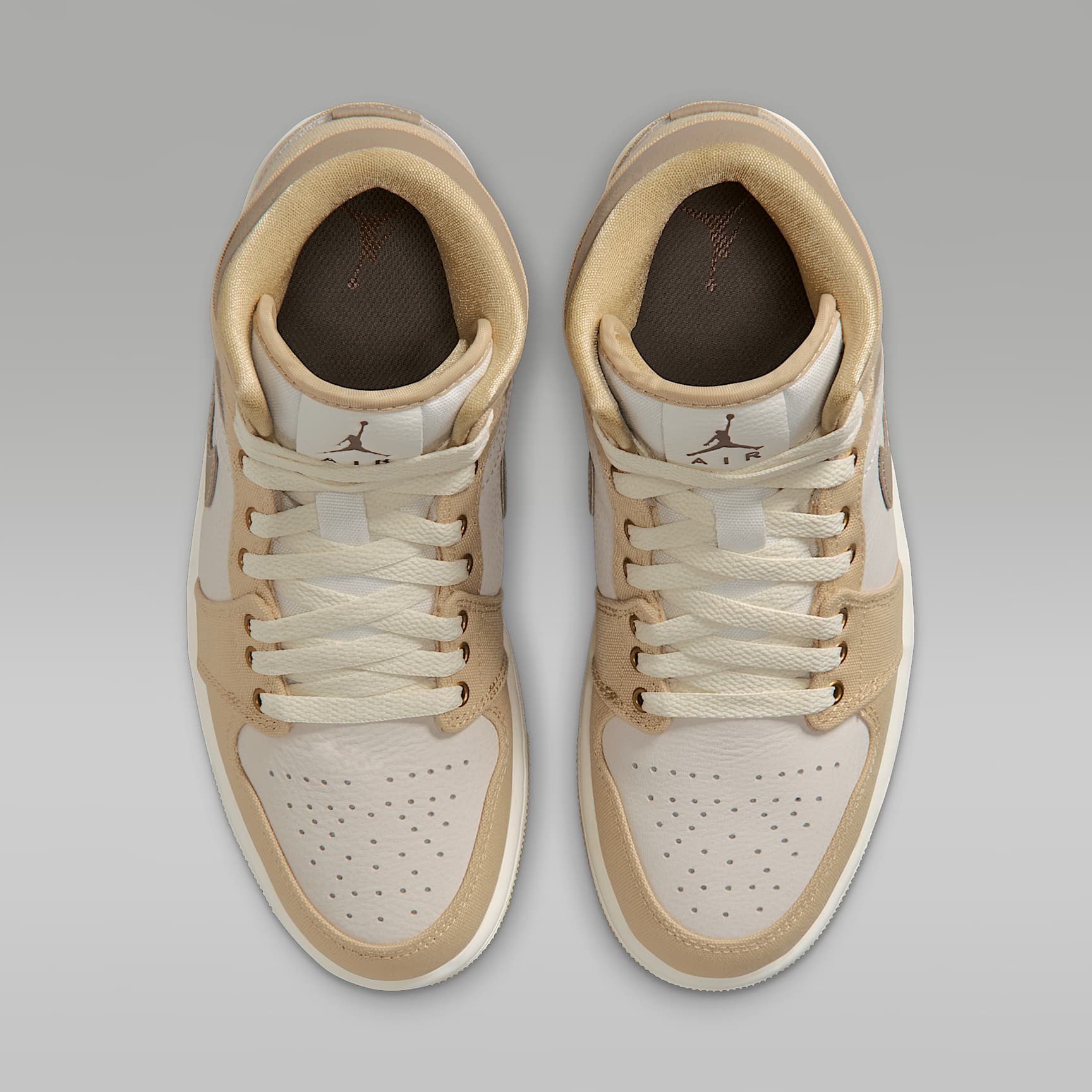 Air Jordan 1 Mid SE Schuh (Damen) – Sesame/Sail/Coconut Milk/Khaki