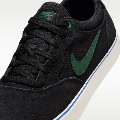 Nike SB Chron 2 Skateboardschuh – Schwarz/Sail/Racer Blue/Fir