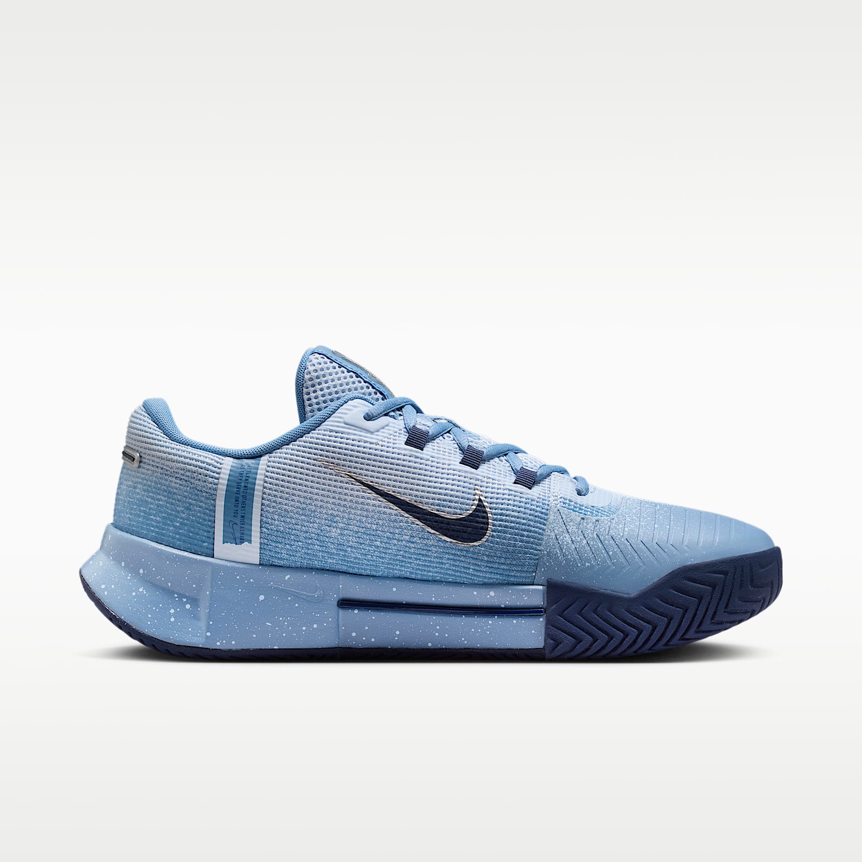 Nike GP Challenge 1.5 PRM Hartplatz-Tennisschuh (Herren) – Hydrogen Blue/Work Blue/Metallic Silver/Midnight Navy