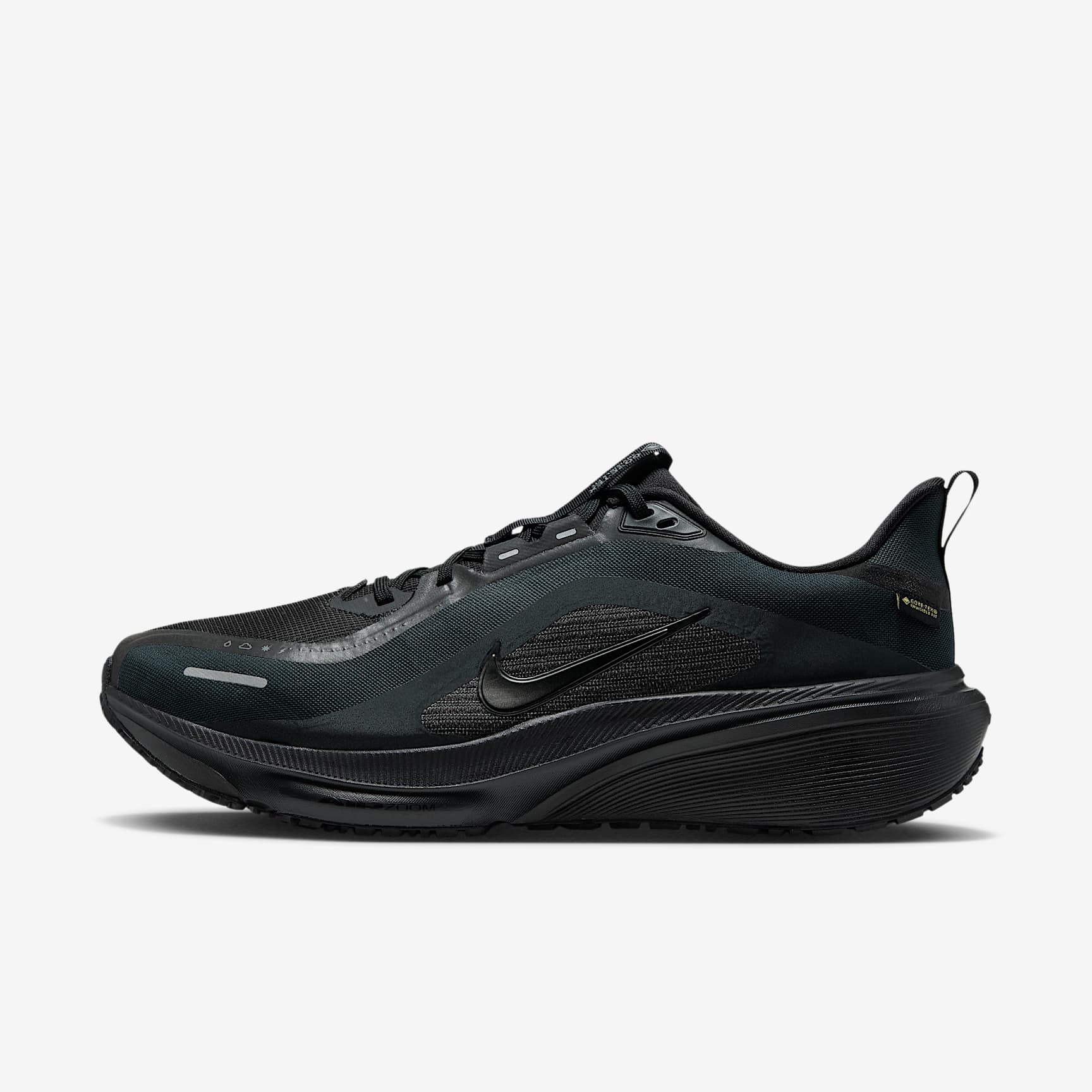 Nike Pegasus 42 GORE-TEX wasserdichter Straßenlaufschuh (Herren) – Schwarz/Off Noir/Dark Grey/Schwarz