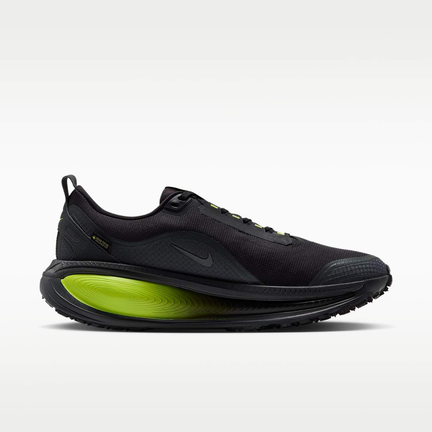 Nike Vomero 18 GORE-TEX wasserdichter Straßenlaufschuh mit reflektierenden Akzenten (Herren) – Anthracite/Lemon Venom/Schwarz