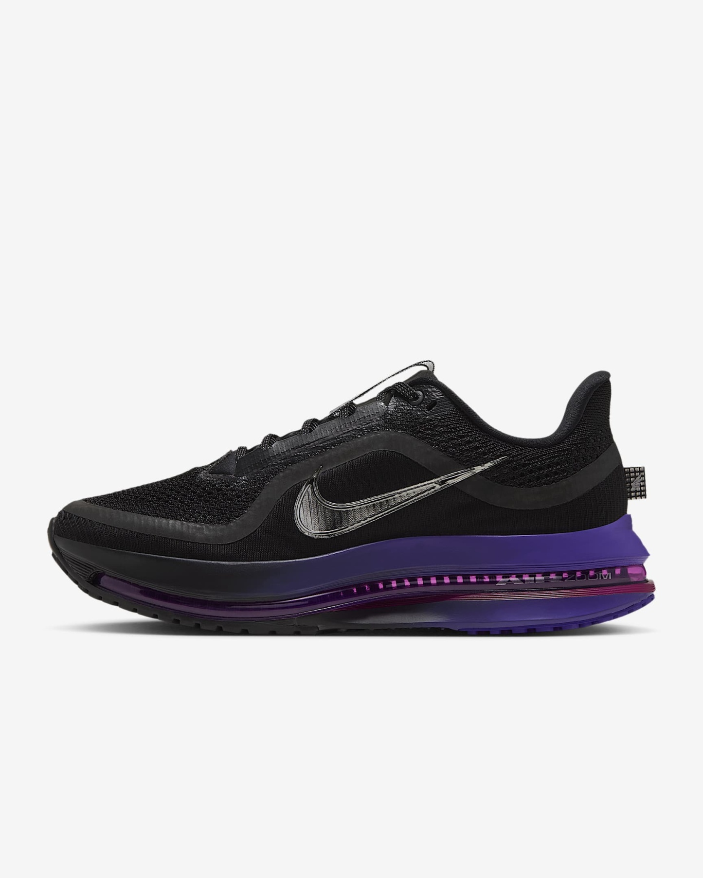 Nike Pegasus Premium Straßenlaufschuh (Damen) – Schwarz/Dark Concord/True Berry/Metallic Silver