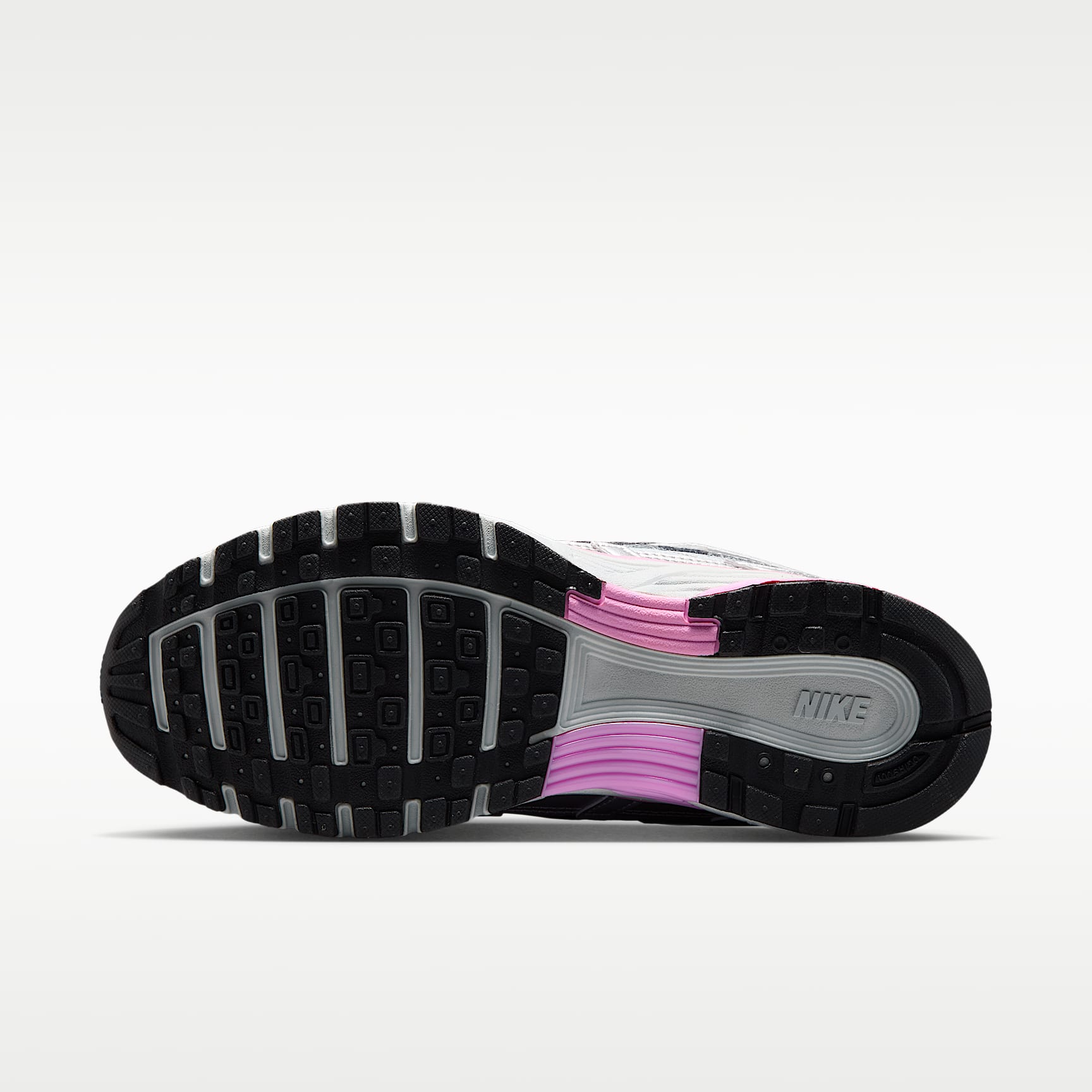 Nike P-6000 Schuh (Damen) – Pure Platinum/Metallic Silver/Schwarz/Pink Rise