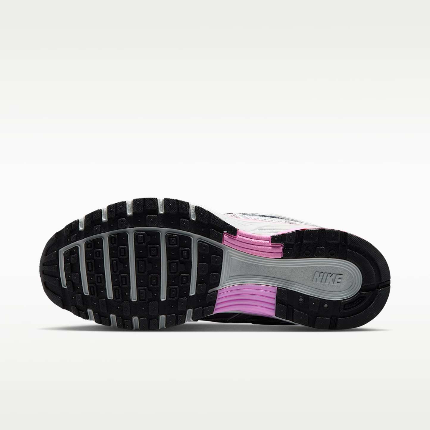 Nike P-6000 Schuh (Damen) – Pure Platinum/Metallic Silver/Schwarz/Pink Rise