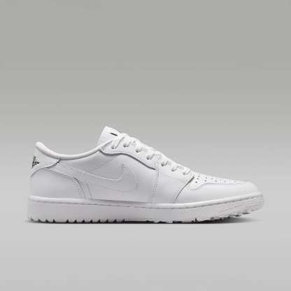 Air Jordan 1 Low G Golfschuh – Weiß/Obsidian/Weiß/Weiß