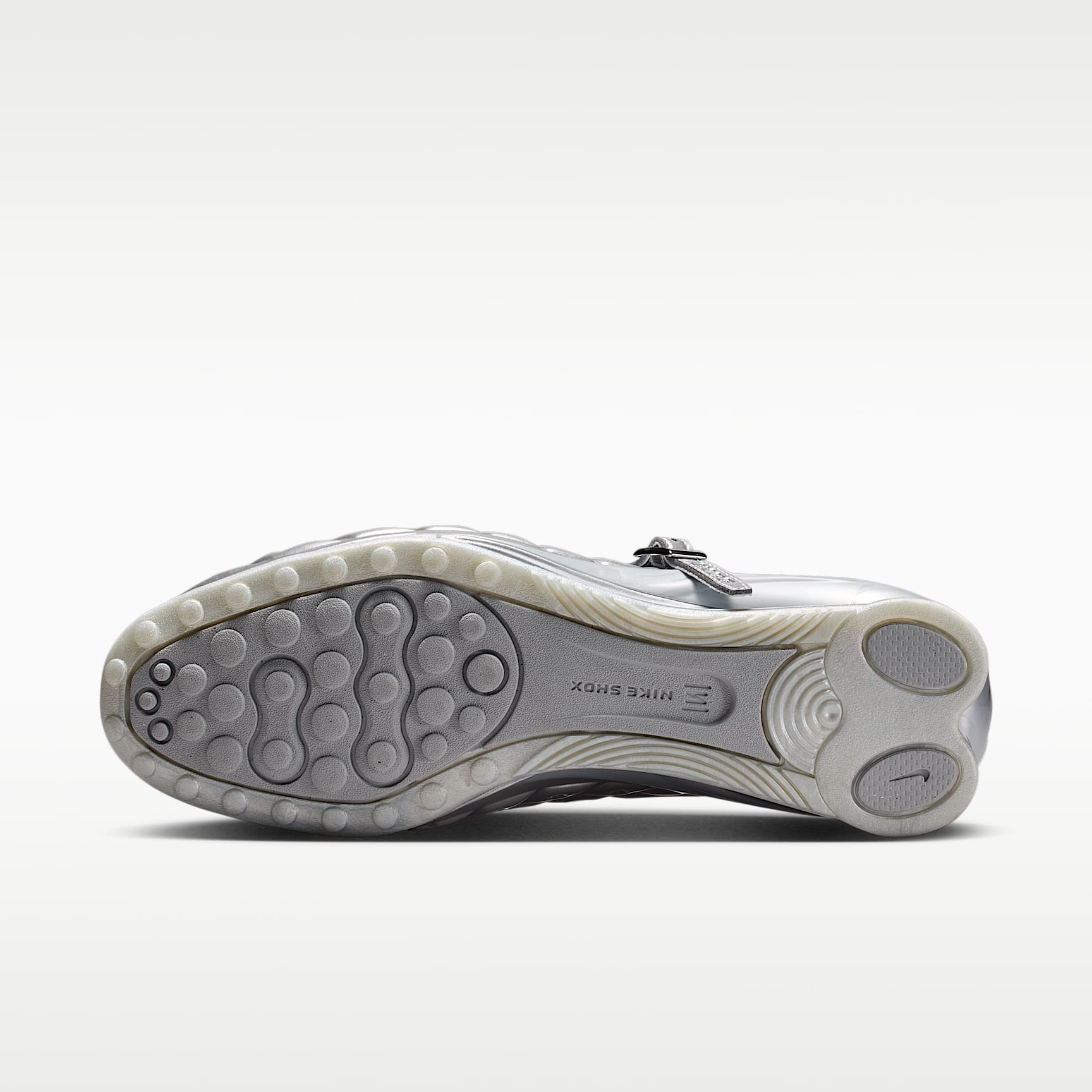 Nike Shox Z Calistra Schuh (Damen) – Metallic Silver/Flat Silver/Metallic Silver