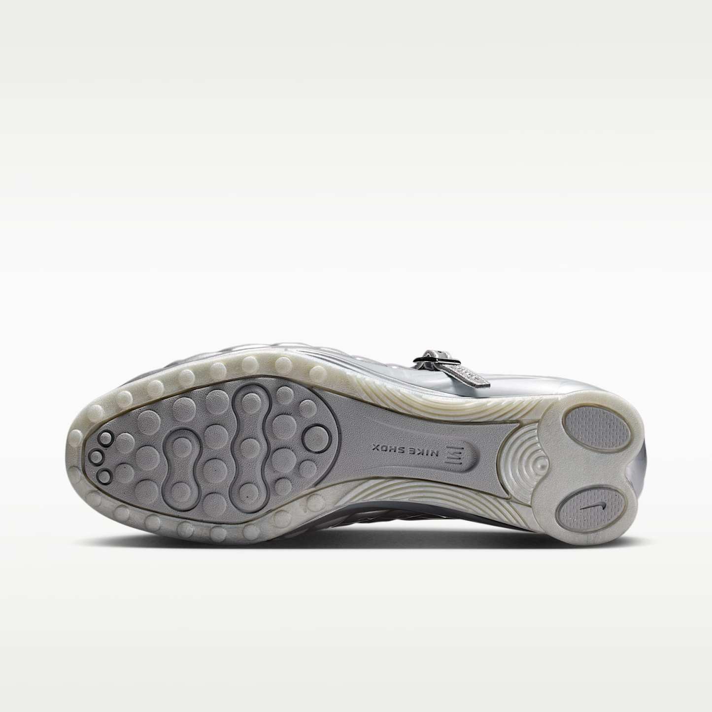 Nike Shox Z Calistra Schuh (Damen) – Metallic Silver/Flat Silver/Metallic Silver