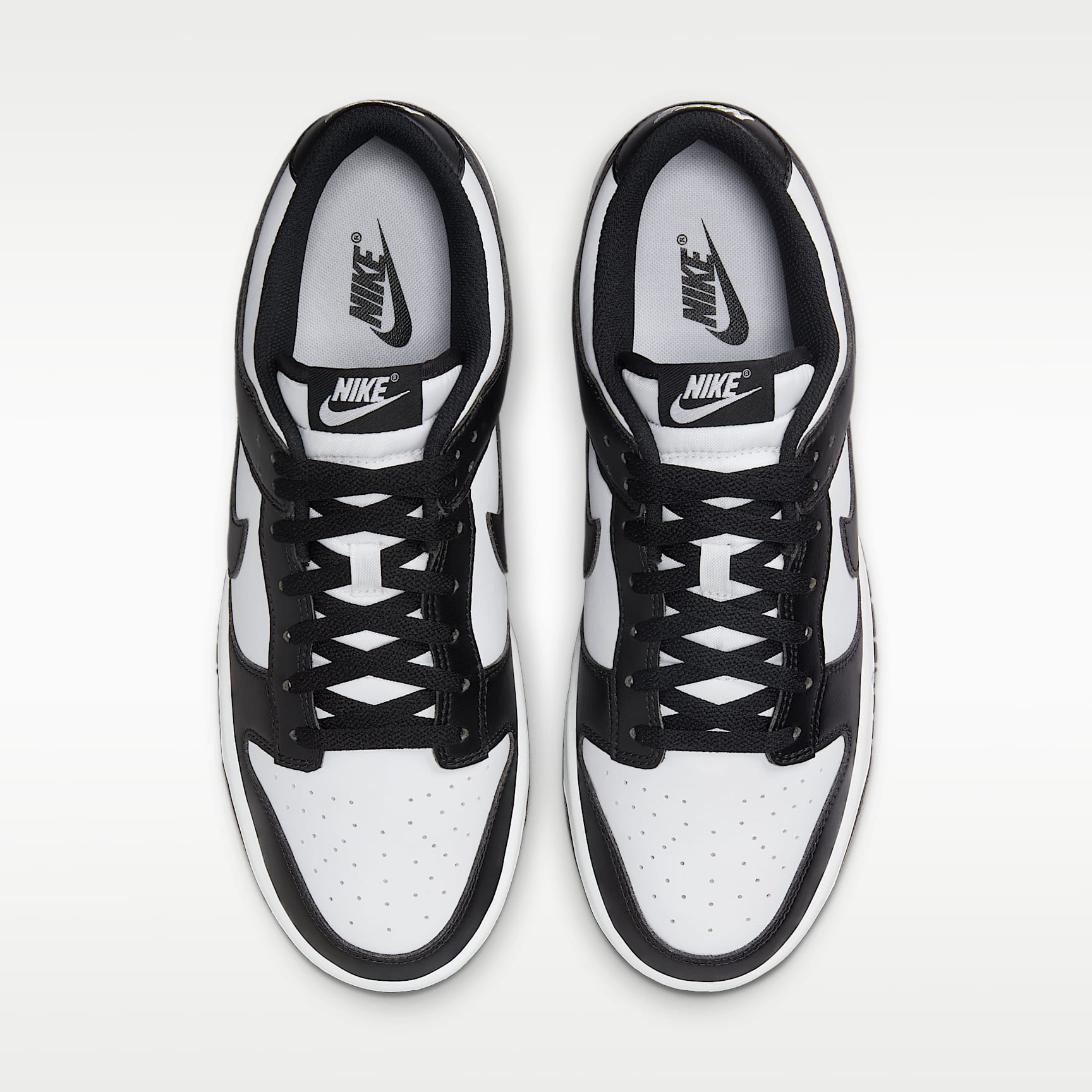 Nike Dunk Low Retro Herrenschuh – Weiß/Weiß/Schwarz