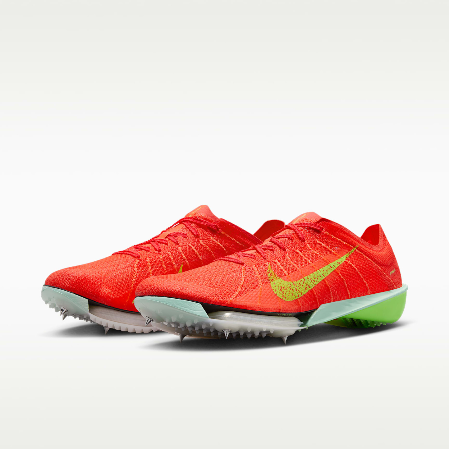 Nike Victory 2 Track & Field Langstrecken-Spikes – Bright Crimson/Hyper Orange/Lime Blast/Washed Coral