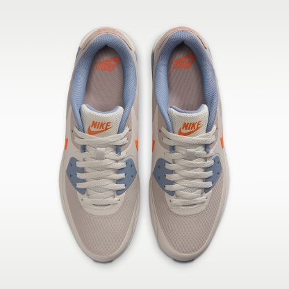 Nike Air Max 90 G Golfschuh – Moon Particle/Light Bone/Ashen Slate/Safety Orange