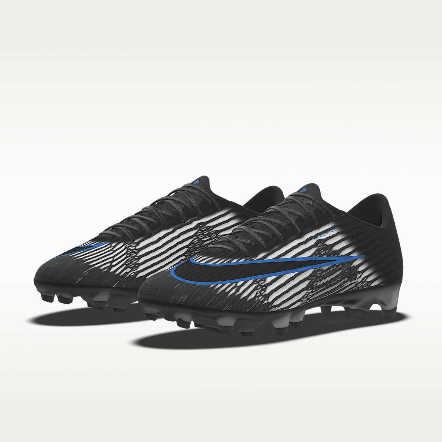 Nike Mercurial Superfly 11 Elite By You personalisierbarer Low-Top-Fußballschuh für Kunstrasen – Schwarz/Schwarz [4172670494]