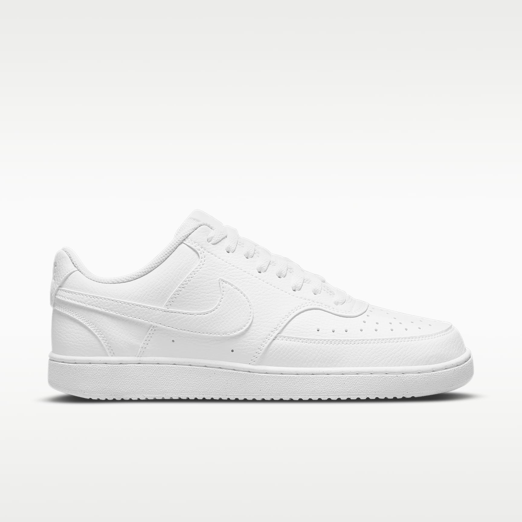 Nike Court Vision Low Next Nature Herrenschuh – Weiß/Weiß/Weiß