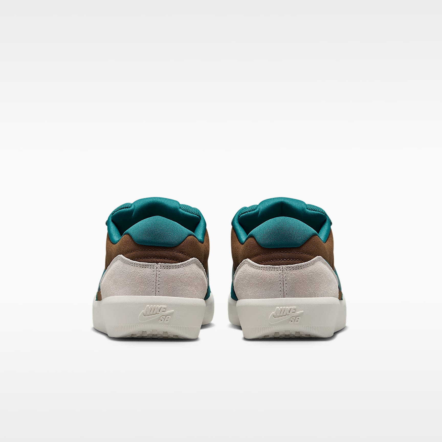 Nike SB Force 58 Skateboardschuh – Mosswood Brown/Light Orewood Brown/Sail/Geode Teal