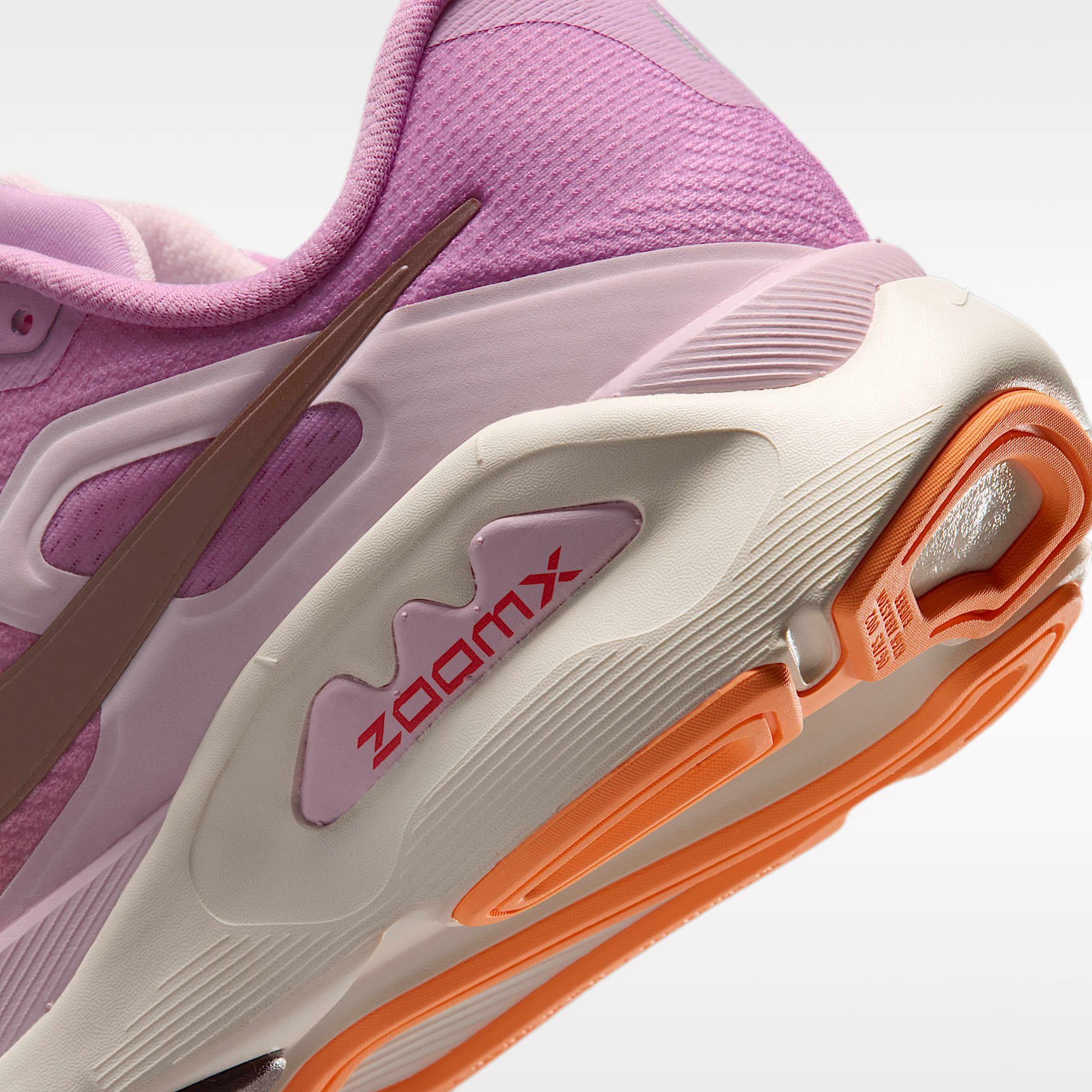 Nike Structure Plus Straßenlaufschuh (Damen) – Light Magenta/Orange Pulse/Pink Foam/Tattoo
