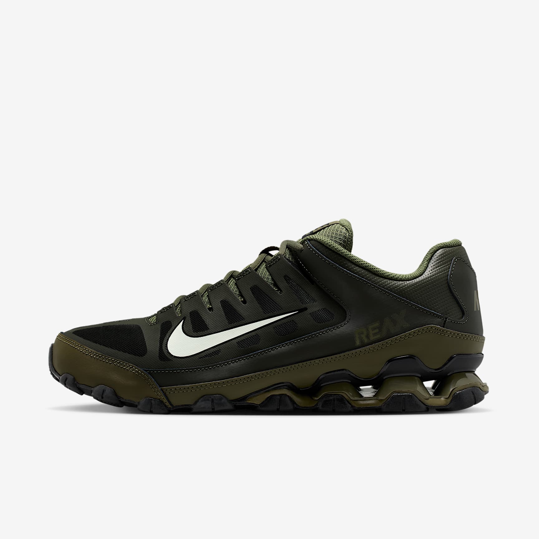 Nike Reax 8 TR Workout-Schuh für Herren – Sequoia/Medium Olive/Schwarz/Summit White