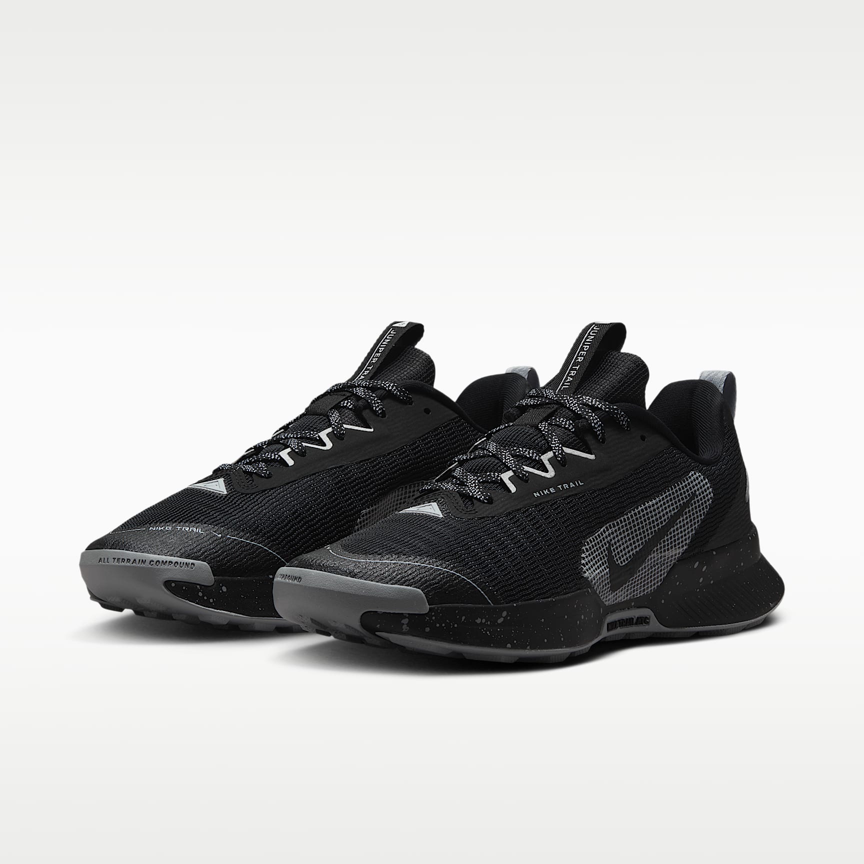 Nike Juniper Trail 3 Traillaufschuh (Damen) – Schwarz/Wolf Grey/Photon Dust/Schwarz
