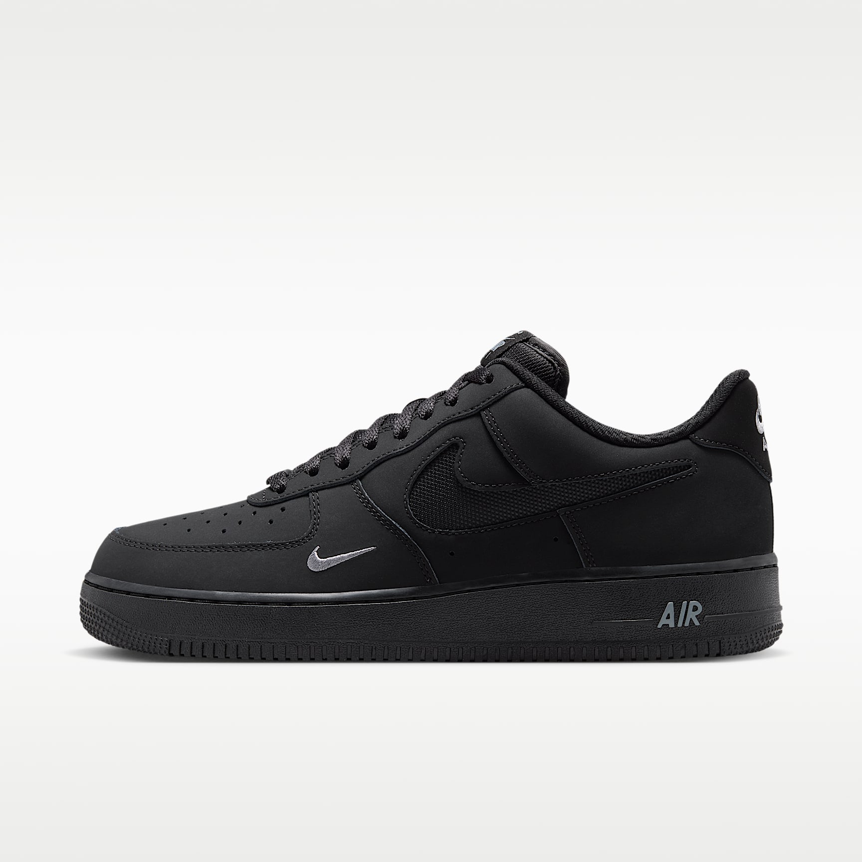 Nike Air Force 1 '07 LV8 Schuh (Herren) – Schwarz/Cool Grey/Cool Grey