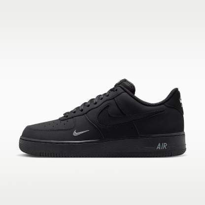 Nike Air Force 1 '07 LV8 Schuh (Herren) – Schwarz/Cool Grey/Cool Grey