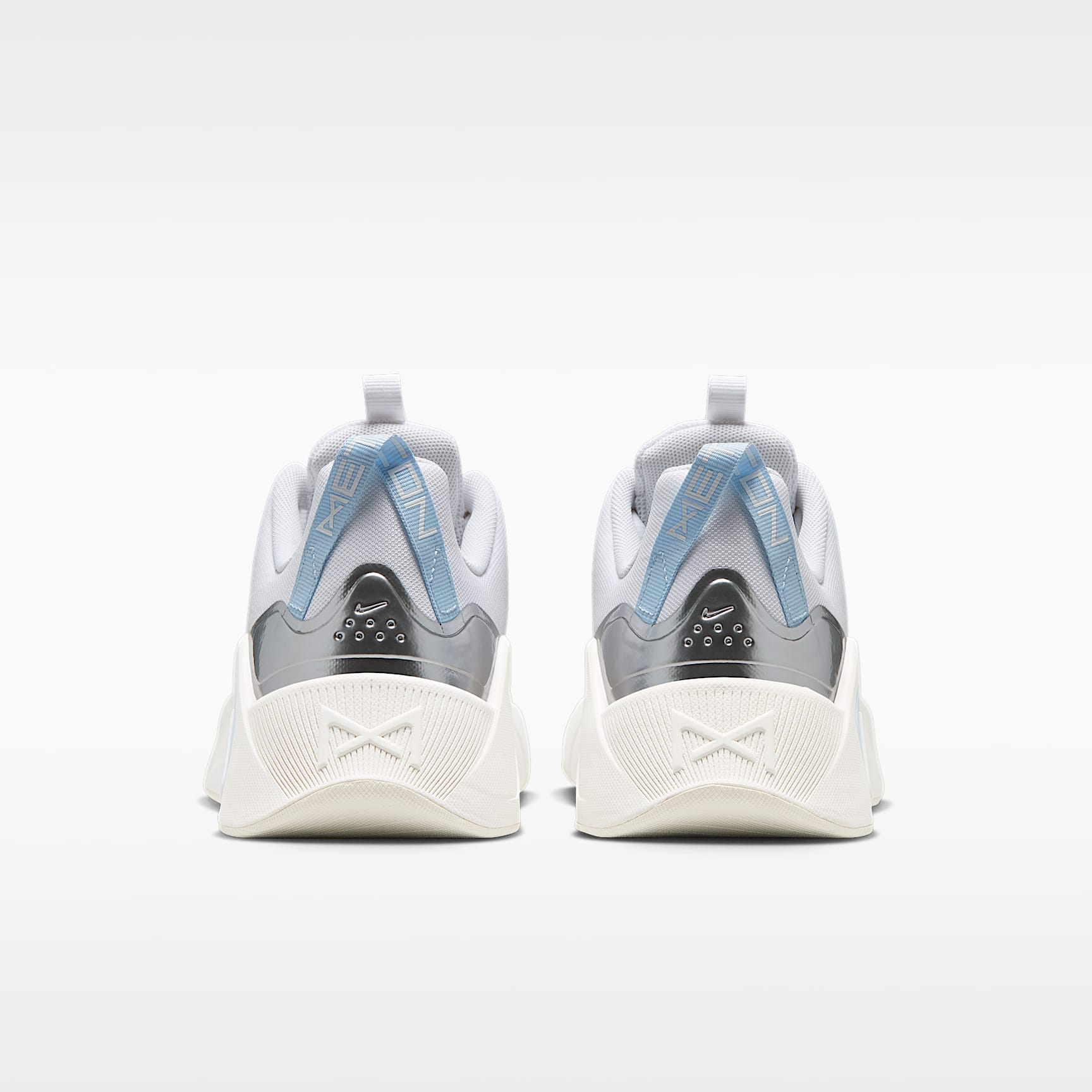 Nike Free Metcon 7 Trainingsschuhe (Damen) – Weiß/Hydrogen Blue/Metallic Silver/Weiß
