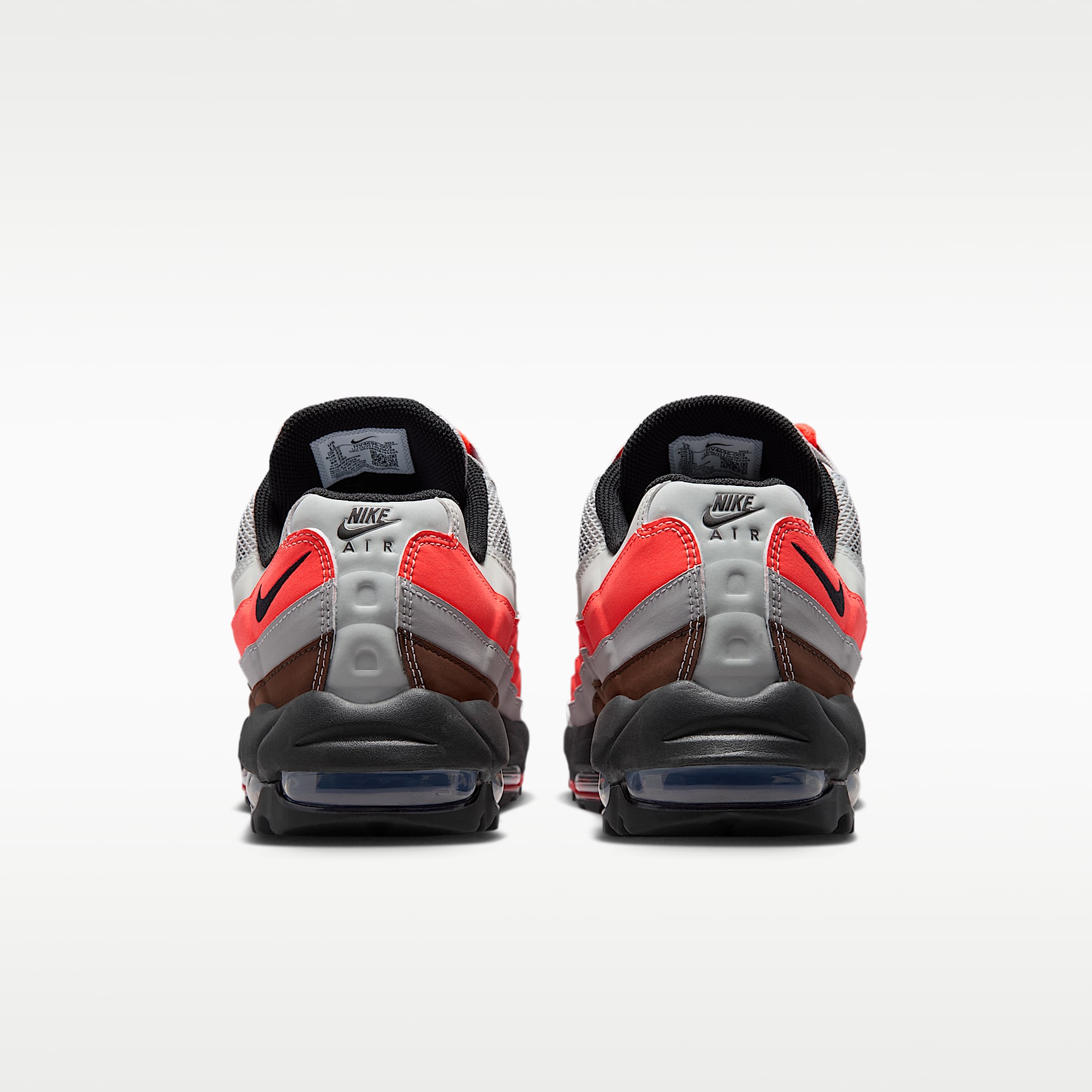 Nike Air Max '95 G Golfschuhe – Light Silver/Light Smoke Grey/Bright Crimson/Schwarz