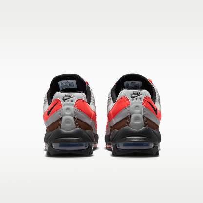 Nike Air Max '95 G Golfschuhe – Light Silver/Light Smoke Grey/Bright Crimson/Schwarz