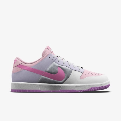 Nike Dunk Low Unlocked By You personalisierbarer Damenschuh – Multi-Color/Multi-Color/Multi-Color