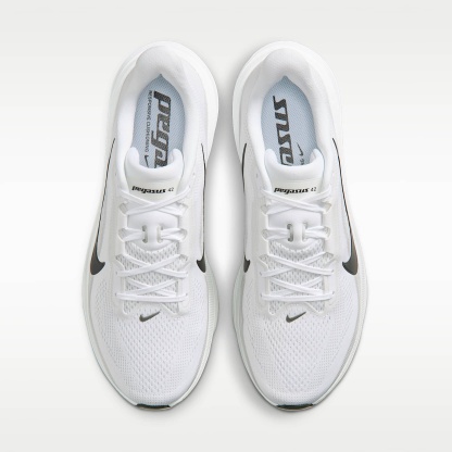 Nike Pegasus 42 Straßenlaufschuh (Herren) – Weiß/Photon Dust/Schwarz