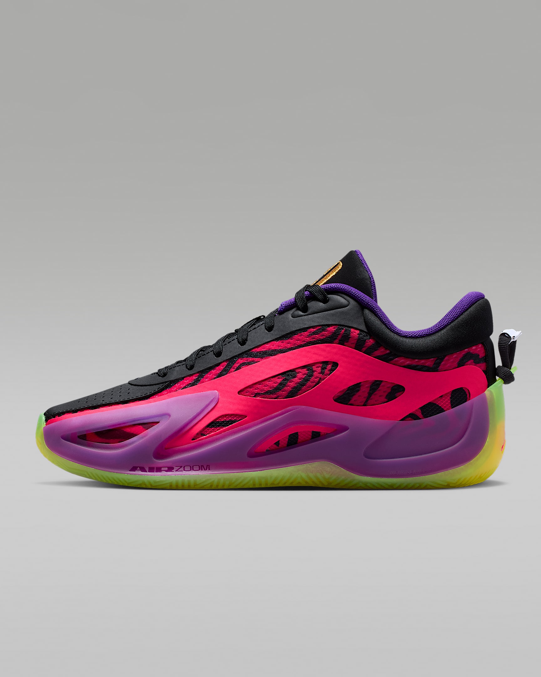 Jordan Heir Series 2 "Oh Sheila" Basketballschuh – Red Orbit/Voltage Purple/Volt/Schwarz