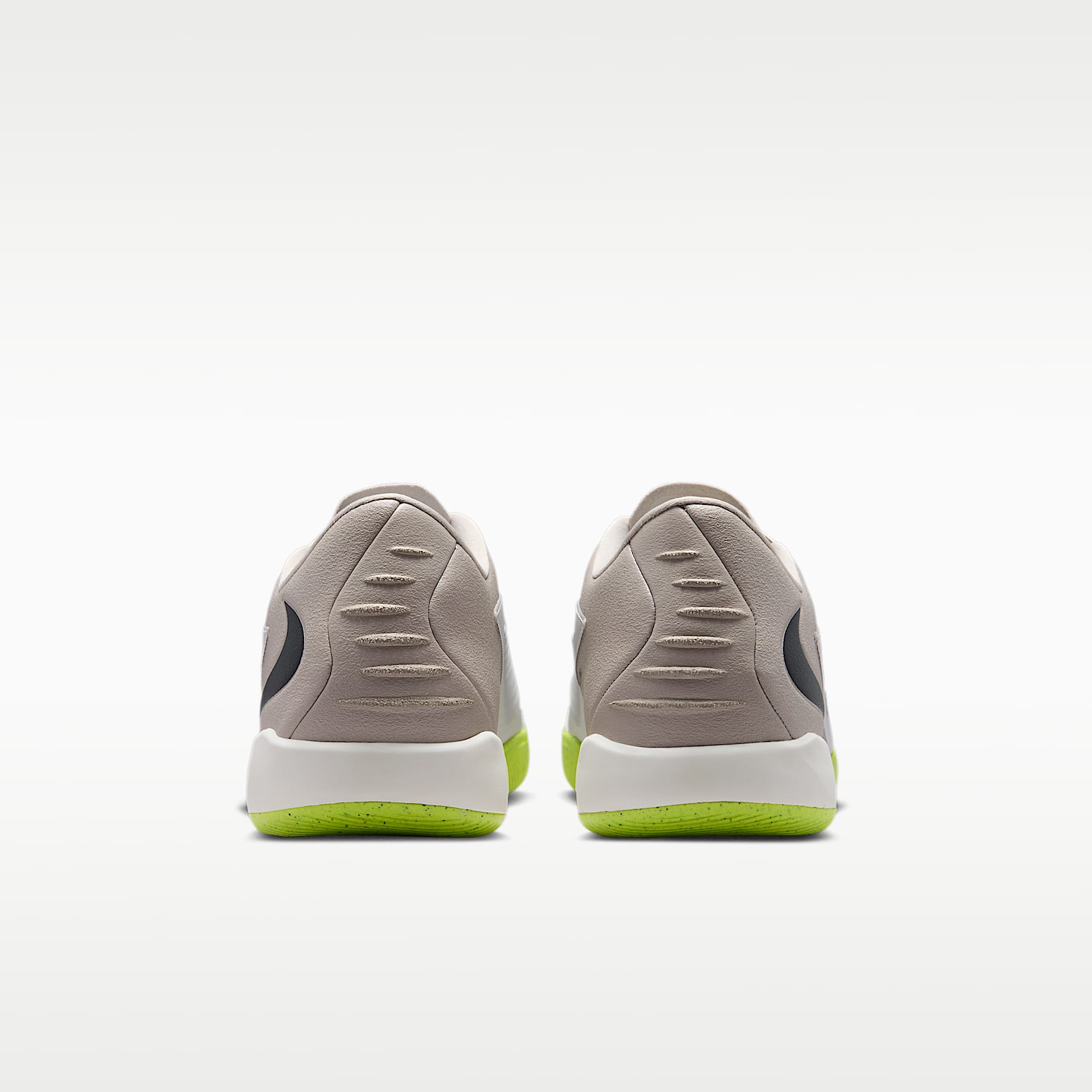 Nike Phantom 6 Low Academy Fußballschuh für Hallen- und Hartplätze – Moon Particle/Lemon Venom/Schwarz