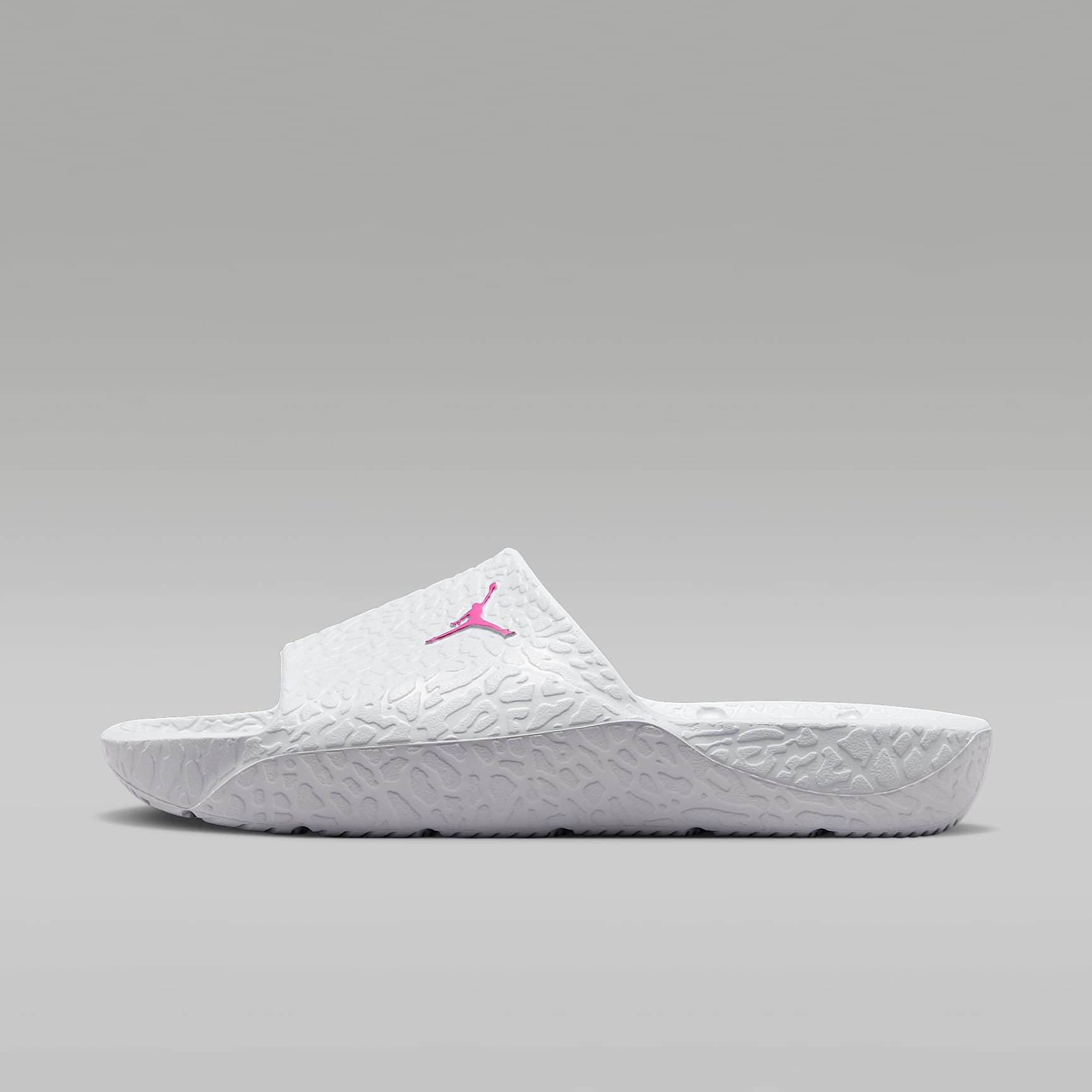 Jordan Franchise Slides – Off White/Fire Pink