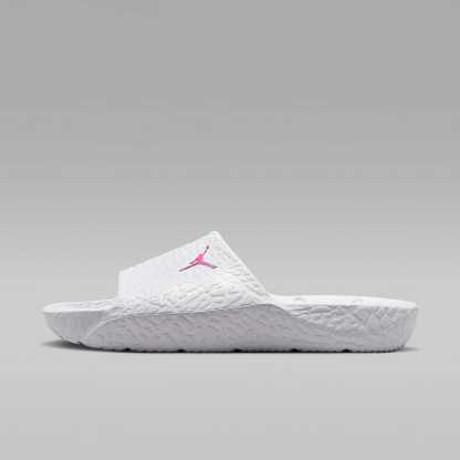 Jordan Franchise Slides – Off White/Fire Pink